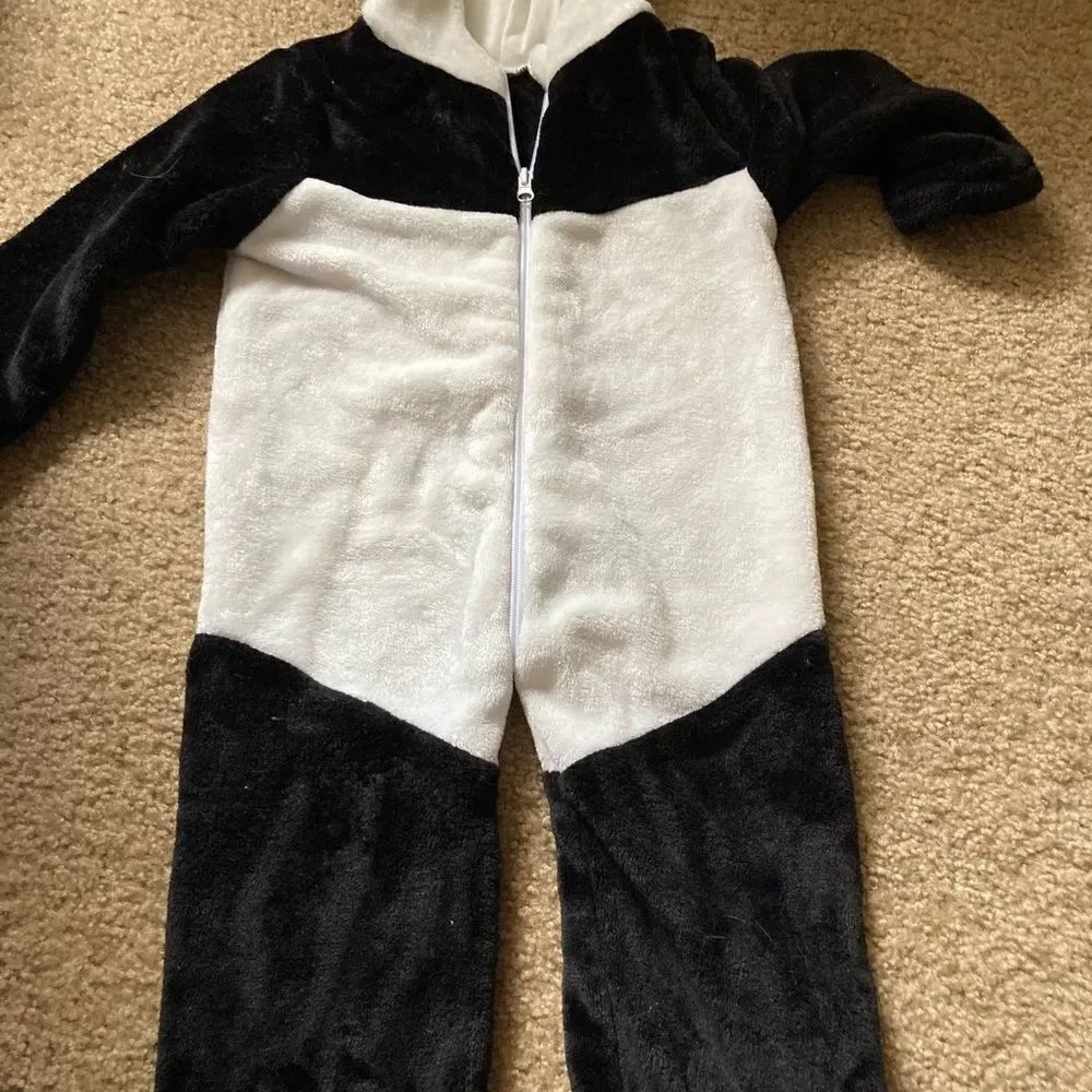 Infant Panda Bear Fleece Halloween Costume